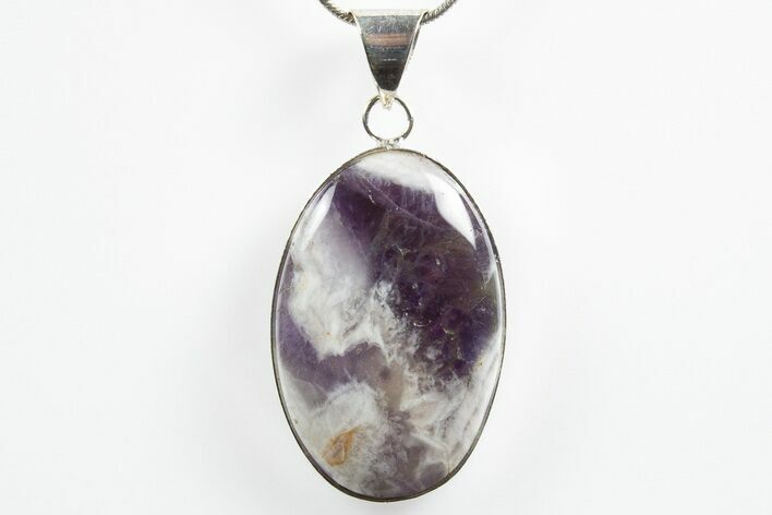 Chevron Amethyst Pendant (Necklace) #346353